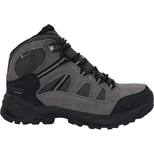Image of HI-TEC Mens Bandera Lite Wp Hiking Boot, Olive Night Charcoal Black, 13 UK