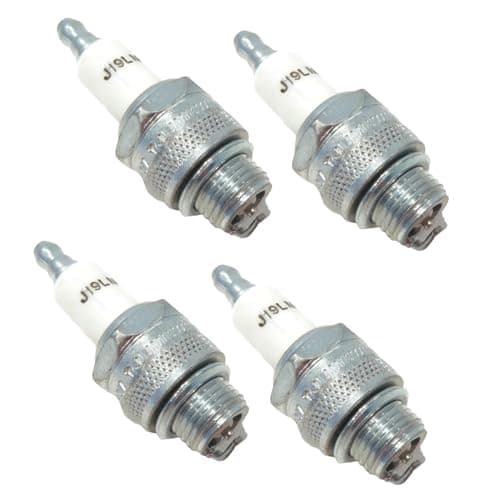 Image of Champion Copper Plus Small Engine Spark Plug, Stk No. 861, Plug Type No. J19LM Box of 4 Spark Plugs