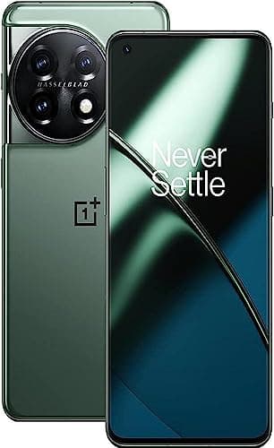 Image of OnePlus 11 5G (UK) 16GB RAM 256GB Storage SIM-Free Smartphone with 3rd Gen Hasselblad Camera for Mobile - 2 Year Warranty - Eternal Green