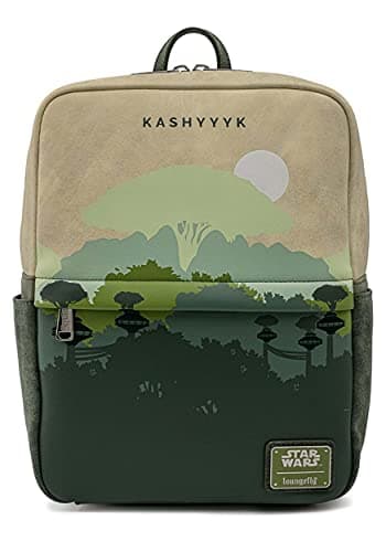 Image of Loungefly Star Wars Lands Kashyyyk Square Womens Double Strap Shoulder Bag Purse