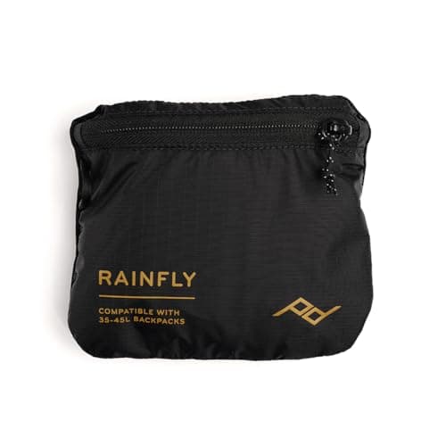 Image of Peak Design Outdoor Rain Fly for Backpack, Fits 45L Bags, Waterproof Cover for Hiking or Travel, Terra Shell Ripstop Nylon, Stuff Sack Included, Backpack Rain Cover