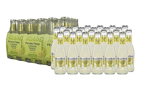 Image of Fever-Tree Lemon Tonic Water 4 x 200 ml (Pack of 6, Total 24 Bottles)