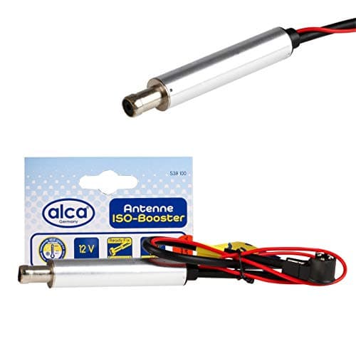 Image of alca Germany Universal Car Radio Aerial Antenna Signal Booster ISO Plug 538100