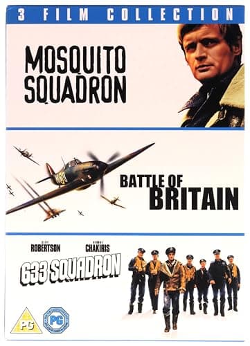 Image of 633 Squadron/Mosquito Squadron/Battle Of Britain 3 DVD Film Collection