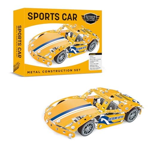 Image of Coach House Partners Sports Car Metal Construction Set (226 pieces)
