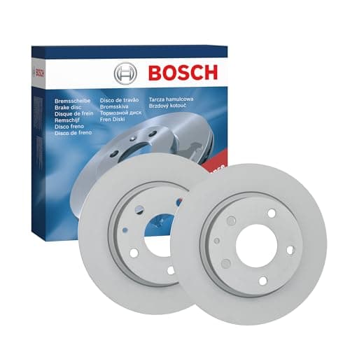 Image of Bosch BD2165 Brake discs - Rear axle - ECE-R90 certified - 1 set of 2 discs