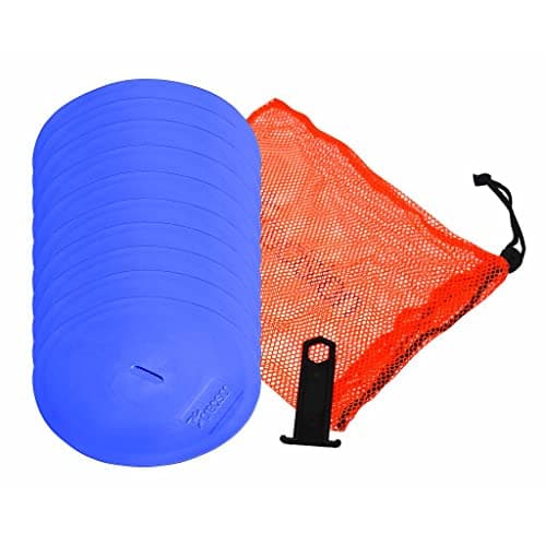 Image of Precision Blue Round Marker Discs (Set of 10)