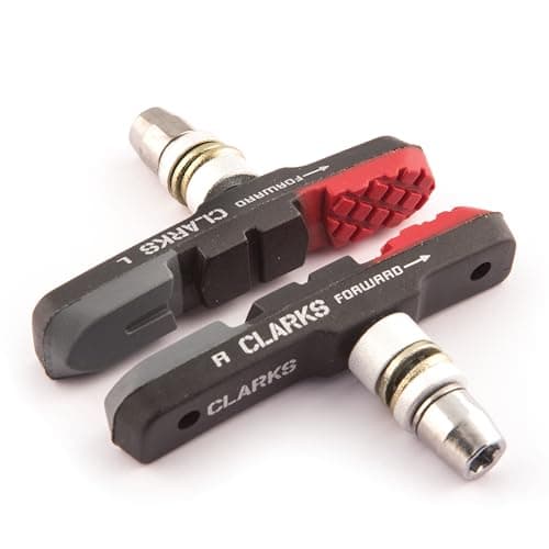 Image of Clarks Elite MTB/Hybrid Brake Pads Integral Block W/Triple Compound Insert Pads, 72 mm