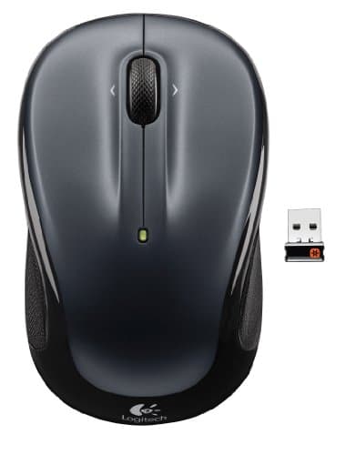 Image of Logitech M325 RF Wireless Optical Ambidextrous Mouse (Ambidextrous, Optical, RF Wireless, Black)