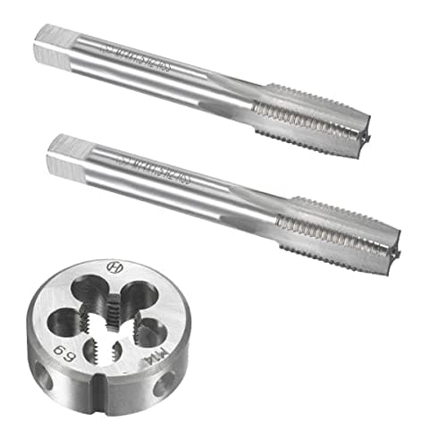 Image of Mactoom 14mm x 1.5 HSS Metric Tap and Die Set Right Hand Thread,Tapping DIY Tool 3pcs (M14 x 1.5mm)