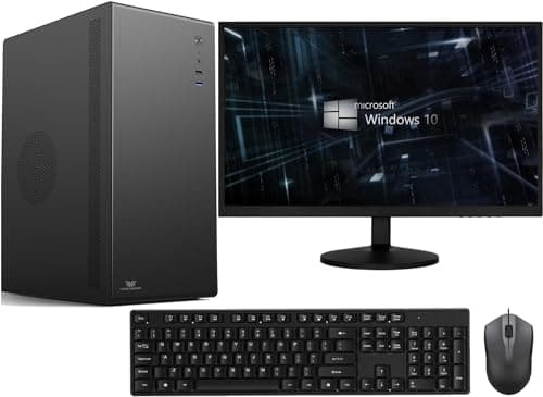 Image of Optiplex Intel i5 2400 16GB RAM 256GB NGFF SSD WiFi Windows 11 Desktop PC 22-inch VenoScorp V100 Computer Bundle (Renewed)
