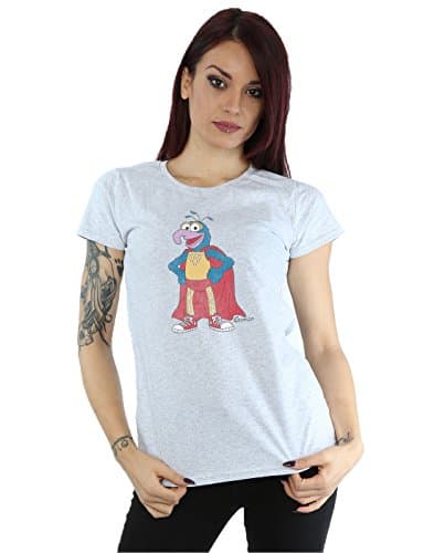 Image of Muppets Disney Women's The Classic Gonzo T-Shirt XX-Large Heather Grey