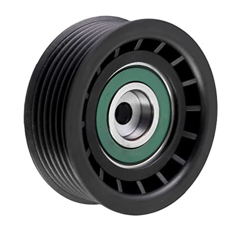 Image of SKF V-Ribbed Belt Idler/Guide Pulley VKM 32235 Top Position Height 97 mm Length 95 mm Width 64 mm - OE Quality