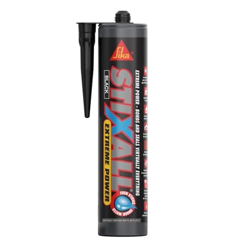 Image of Sika Stixall – Extreme Power Sealant and Adhesive – Waterproof – Black – 290ml