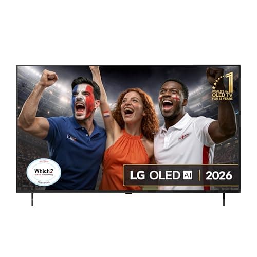 Image of LG OLED AI B6 55-inch 4K Smart TV - OLED55B6ELC (α8 AI Processor 4K Gen3, 120Hz (VRR 120Hz), Dolby Vision, Dolby Atmos, FILMMAKER MODE™ [Model year 2026]
