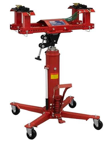 Image of Sealey Fuel Tank Cradle and 800kg Transmission Jack Combo - FTC800COMBO