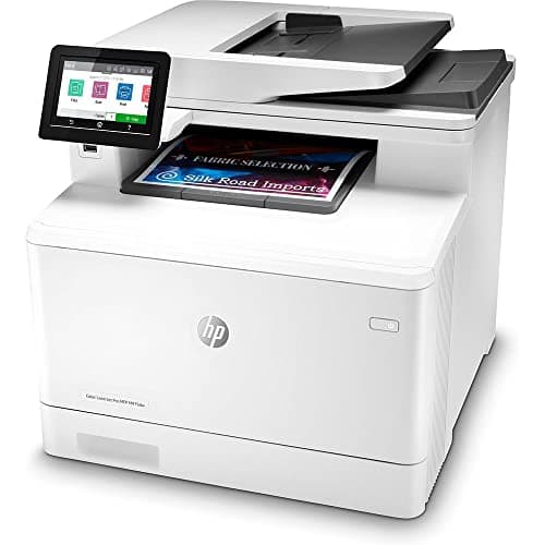 Image of HP Colour LaserJet Pro MFP M479dw Wireless Multifunction Printer, White
