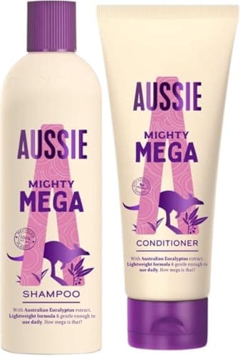 Image of Mighty Mega 300ml Shampoo And 200ml Conditioner For Daily Use