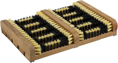 Image of Unibos | ECO Boot Wiper | Outdoor Doormat Boot Scraper | Outside Shoe Scrubber Brush | Removes Dirt, Snow, Mud etc | Walking Boots Wellys/Wellingtons etc | Shoe Cleaner | HEAVY DUTY