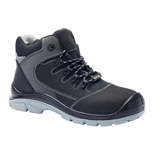 Image of Blackrock Carson Composite S3 Safety Boots, Composite Toe Work Boots, Mens and Womens Lightweight, Wide Fit Work, Metal-Free, Water Resistant, Non-Steel Safety Shoes - Size 8