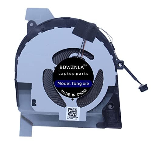 Image of BDWZNLA Replacement New Integrated Graphics CPU Cooling Fan for DELL Latitude 5501 5511 Precision 3541 3551 P80F Series 0CVMC1 DFS20004053J0T FLAN EG50060S1-C440-S9A DC28000NXSL DC28000NXFL Fan