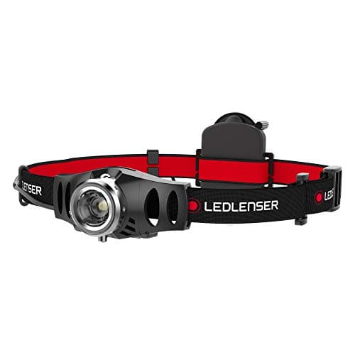 Image of Ledlenser H3.2 Headlamp LED, focusable, slewable, 120 lumens, dimmable, long distance beam 100 m, 3xAAA battery powered, incl. batteries, Headlamp