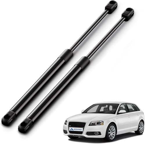 Image of Arana Rear Tailgate Boot Struts for Audi A3 8PA 2004-2013 Sportback Hatchback 4-Door Liftgate 8P4827552C 8P4827552B Lift Supports Gas Springs Shocks, 2PCS