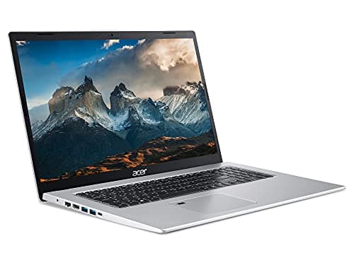 Image of Acer Aspire 5 A517-52G 17.3 inch Laptop - (Intel Core i7-1165G7, 16GB, 512GB SSD, NVIDIA GeForce MX450, Full HD Display, Windows 11, Silver)