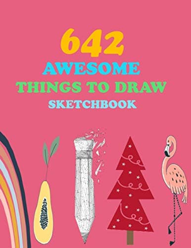 Image of 642 Awesome Things to Draw: New Inspirational Sketchbook to Entertain and Provoke the Imagination draw | Drawing Books, Art Journals , Art Notebook , Gifts for Artist, Doodle Books