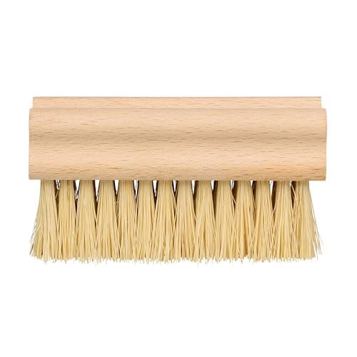 Image of Elliott Wooden Vegetable Brush with Natural Tampico Fibres, Beige