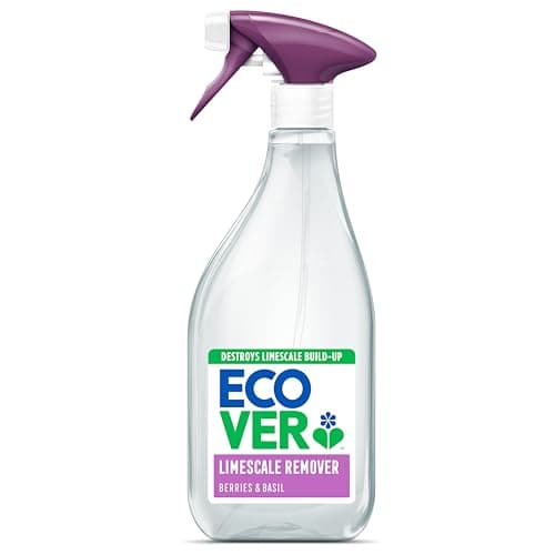 Image of Ecover Limescale Remover, Multi-Purpose Surface Cleaner, Fresh Berries & Basil Scent, Pack of 1, 1 x 500ml
