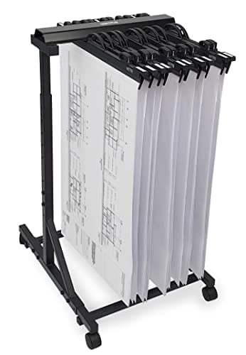 Image of Arnos Hang-A-Plan A0 Binder & Adjustable Trolley Bundle - Large