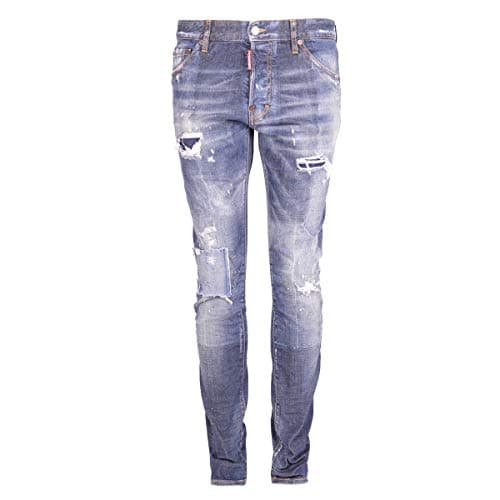 Image of Dsquared² Slim Leg Jeans Cool Guy Jean, Color Blue, Size: 48