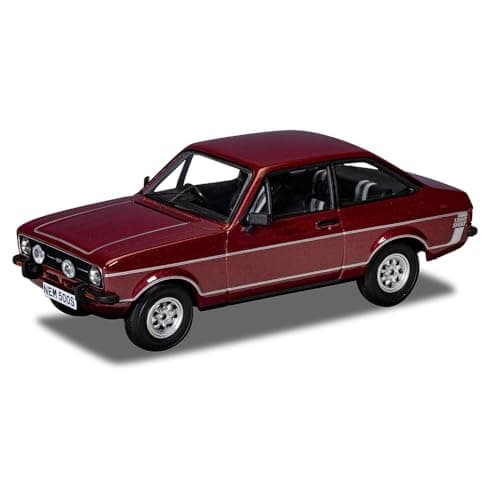 Image of Corgi VA12623 Ford Escort Mk2 1300 Sport, Jupiter Red Die-cast Model Vehicles & Car Models for Adults, Die Cast, Gift, Birthday Gifts for Him