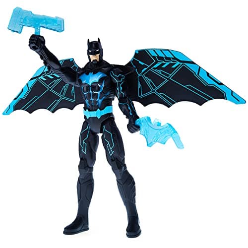 Image of DC Comics Batman Bat-Tech 12-inch Deluxe Action Figure with Expanding Wings, Lights and Over 20 Sounds and Phrases