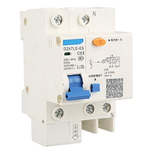 Image of Residual Current Circuit Breaker (RCCB) 230V 63A 30mA for Home and Industrial Use -漏电保护开关