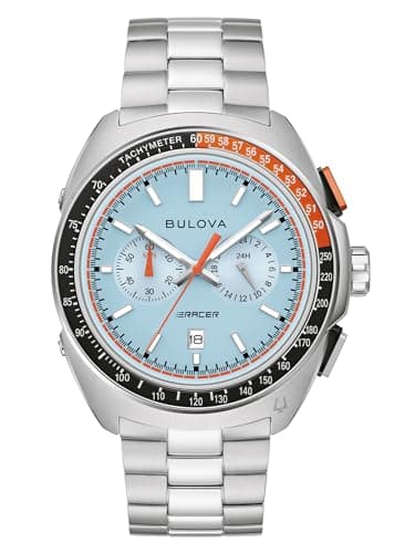 Image of Bulova Unisex Analogue Quartz Watch with Strap in 98B432, Silver, Modern