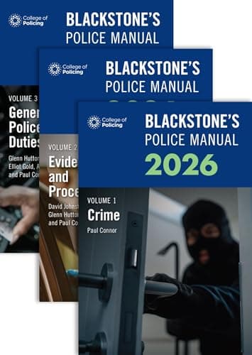 Image of Blackstone's Police Manuals Three Volume Set 2026