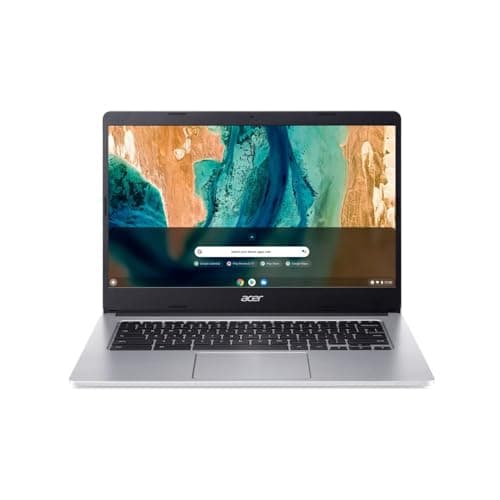 Image of Acer Chromebook 314 CB314-2H Laptop - MTK MT8183, 4GB, 128GB eMMC, Integrated Graphics, 14-inch HD, Google Chrome OS, Silver
