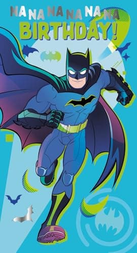 Image of Danilo Promotions Ltd Batman Birthday Card
