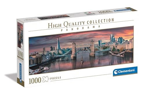 Image of Clementoni Jigsaw Puzzle Panorama Collection - Across The River Themes 1000 Pieces - Puzzle For Adults 14-99 Years, Gift For Men/Women, Made In Italy, 39837