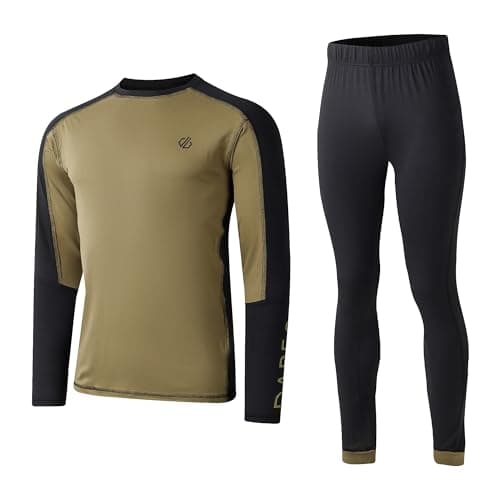 Image of Dare2b Men's Exchange III Skiing Base Layer Set Antibacterial Snowboarding Underwear