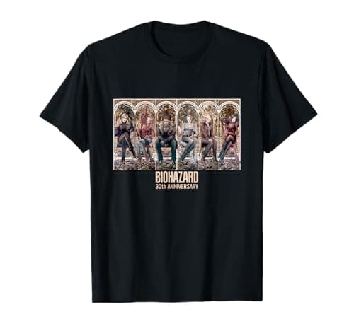 Image of Resident Evil 30th Anniversary Key Art FP T-Shirt