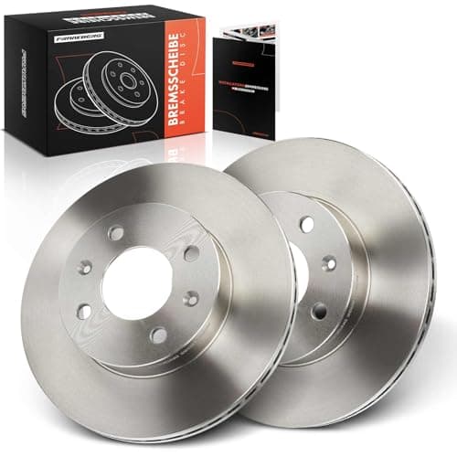 Image of Frankberg Brake Disc Set incl. 2x Discs Front Vented Ø241mm Compatible with i10 BA IA i10 PA Picanto TA Picanto SA i10 Replace# 5171207500,517120X500