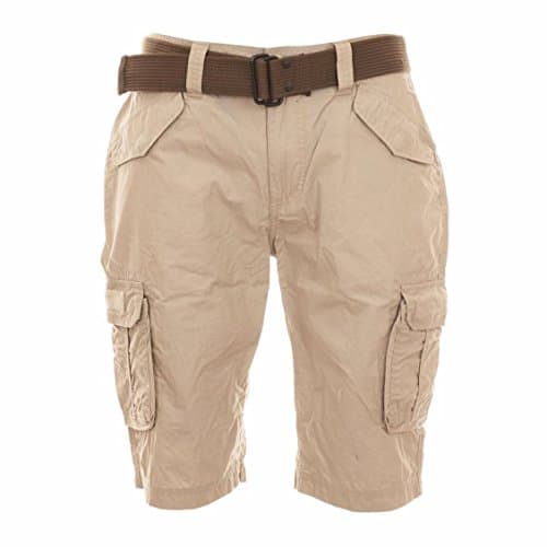 Image of Schott NYC Men's Shorts - Beige - 28