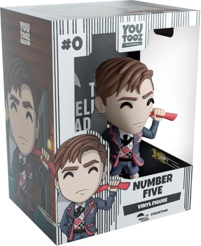 Image of Youtooz Umbrella Academy Number Five 4.6" Inch Vinyl Figure, Number Five from Umbrella Academy