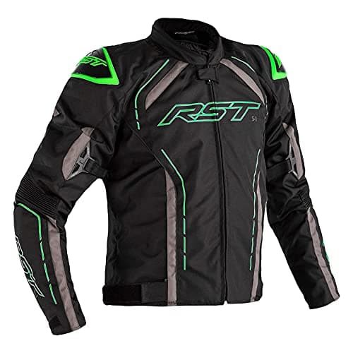 Image of RST S-1 CE Mens Green Textile Motorcycle Jacket 40