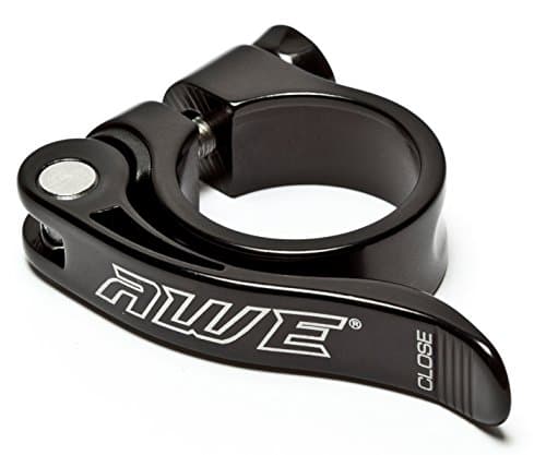 Image of AWE® 6061 Alloy Quick Release Seat Clamp 31.8mm Black