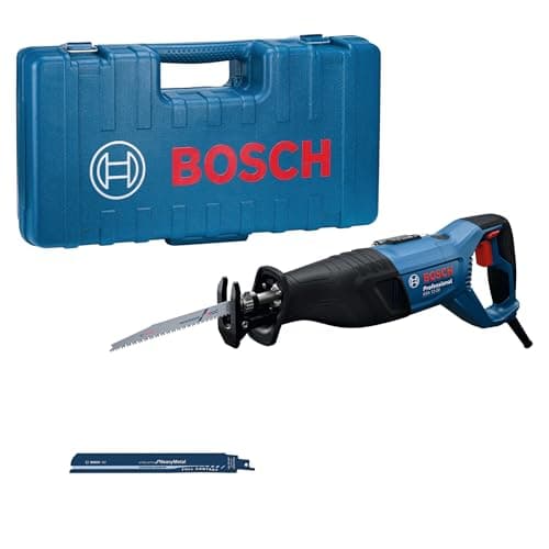 Image of Bosch Professional Reciprocating Saw GSA 12-30 (230 V, incl. 2X Blades, Carrying Case)
