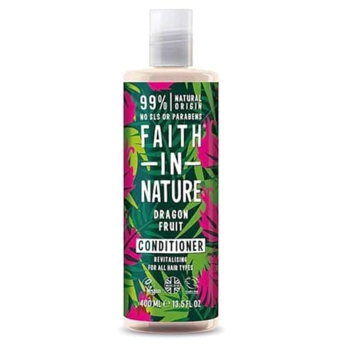 Image of Faith In Nature Natural Shea & Argan Conditioner, Moisturising for Curly Hair & Dry Scalp, Vegan & Cruelty Free, No SLS, Silicones or Parabens, 400ml
